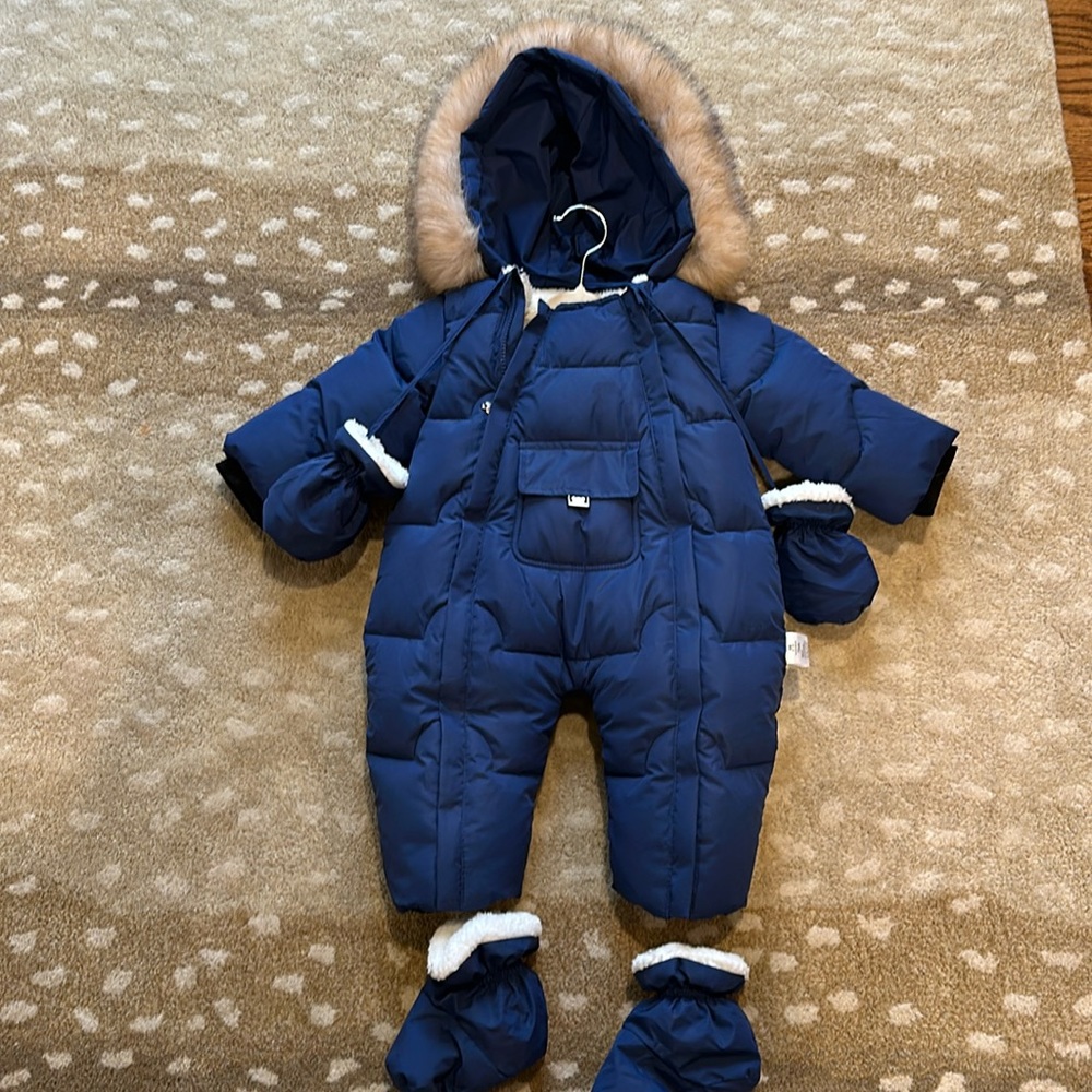 Baby Snowsuit/Bib